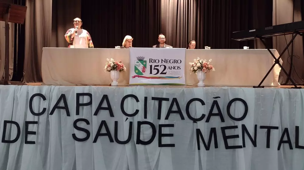 Capacitação em Rio Negro aborda o tema Adolescência e Saúde Mental